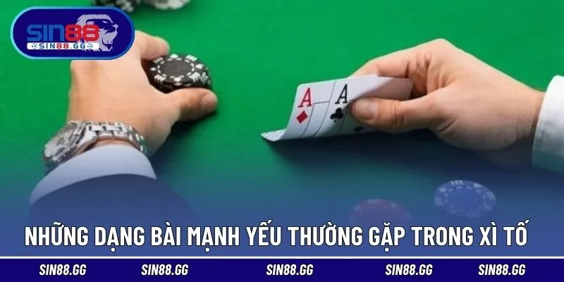 Các tổ hợp bài thường gặp trong trò chơi đấu trí