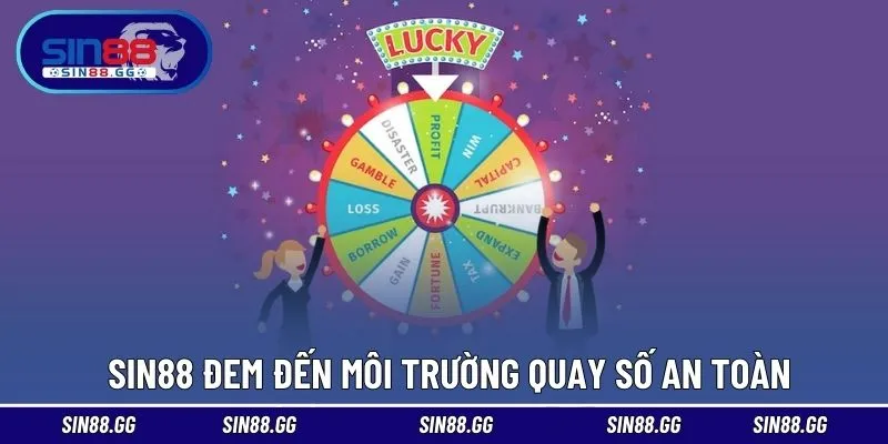 SIN88 đem đến môi trường quay số an toàn